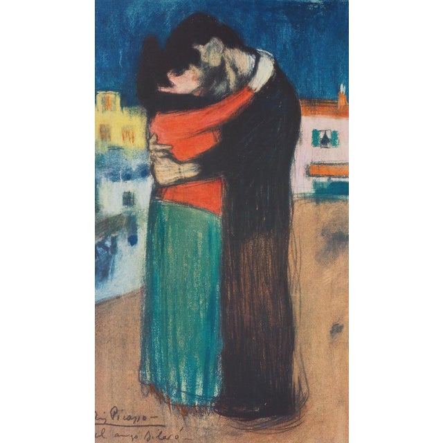 Pablo Picasso after Toulouse-Lautrec, Couple in Love, Lithograph For Sale - Image 6 of 6
