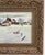 Post Impressionist Vintage Original Oil Painting on Board – Snowy Farm and Barn Winter Landscape – Ornate Frame For Sale - Image 3 of 17