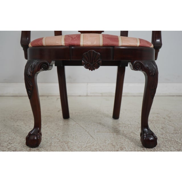 Set of 8 Kindel Winterthur Collection Dining Room Chairs For Sale In Philadelphia - Image 6 of 12