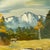 Sky Blue Mid-Century Rustic Americana Elk Wildlife & Scenic Mountain Steam Oil Painting, Signed J. Dirks For Sale - Image 8 of 14