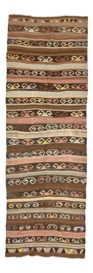 Vintage Turkish Kars Kilim Rug