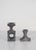 Set of Norwegian Brutalist candlesticks designed by Olav Joa in 1972. These are part of the Steel Art series and were...