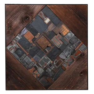 Vintage Multi Dimensional Wooden Wall Sculpture,Wall Art