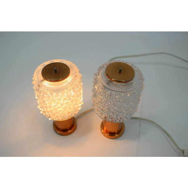 Table Lamps from Kamenicky Senov, 1970s, Set of 2 For Sale - Image 4 of 6
