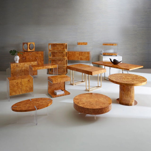 Bond Round Extension Dining Table For Sale In Charlotte - Image 6 of 11