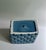 Mid Century Modern Cornflower Blue Ceramic Planter For Sale - Image 15 of 17