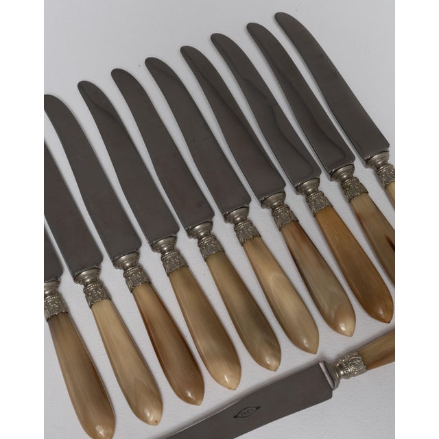 Mid 20th Century France Ivory Silver Serving Utensil For Sale - Image 17 of 17