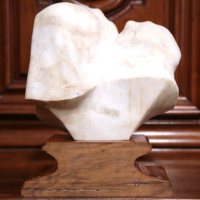 Brown Early 20th Century Italian Marble Children Sculpture Signed A. Gory For Sale - Image 8 of 9