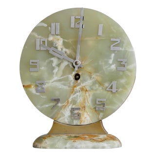 Vintage Art Deco Table Clock, 1930s For Sale