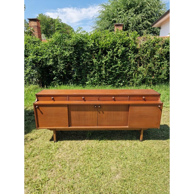 Vintage Scandinavian Teak Sideboard, 1960s For Sale - Image 9 of 18