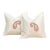 Pair of Ambi Ivory Paisley Pillow Cover For Sale
