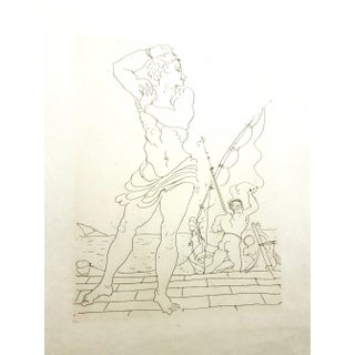 André Derain - Ovid's Heroides - Original Etching 1938 For Sale