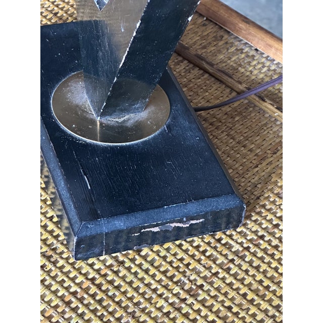 1950s American Modernist Designer Boomerang Table Light For Sale In Philadelphia - Image 6 of 9