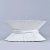 McGuire McGuire Coastal White Rattan Wheat Sheaf Coffee Table With Round Glass For Sale - Image 4 of 13