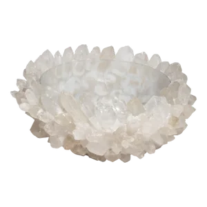 Classic Large Bowl in Clear Quartz