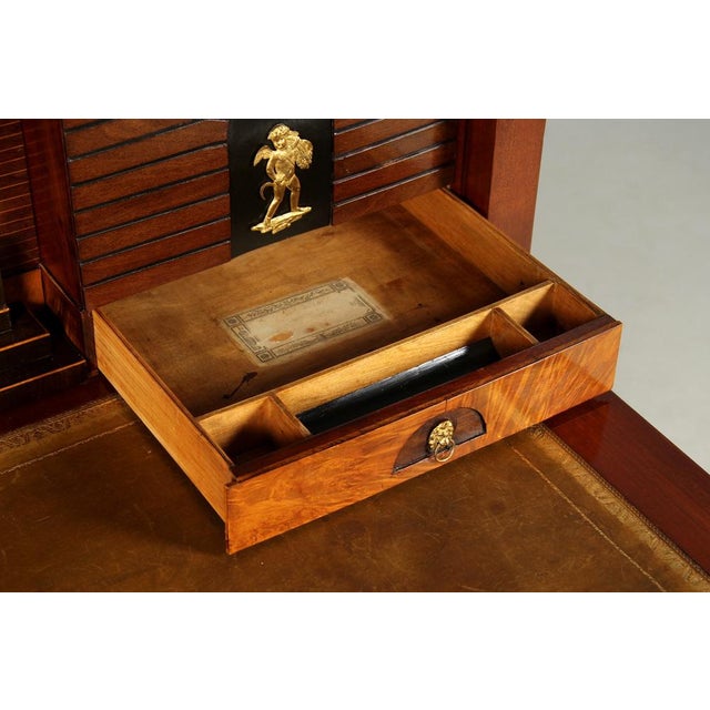 Danish Biedermeier Secretary with Secret Compartments, 1830 For Sale - Image 12 of 18