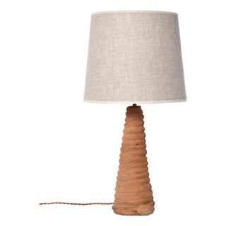 Teotihuacan Chamotte Lamp by Barracuda Interiors For Sale