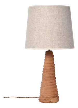 Teotihuacan Chamotte Lamp by Barracuda Interiors