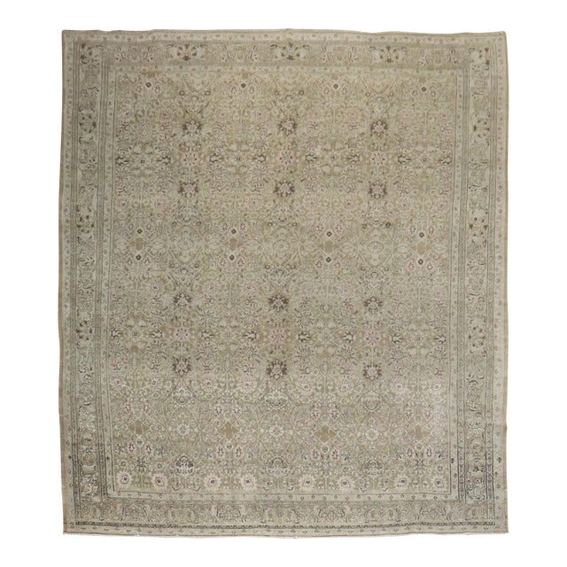 Brown Persian Bidjar rug no. j3432 For Sale