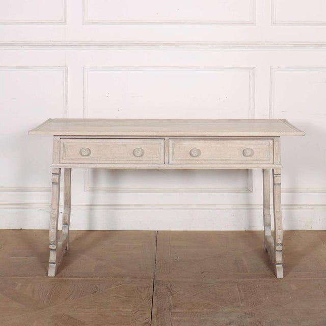 Spanish Bleached Oak Server, 1890s For Sale - Image 12 of 12