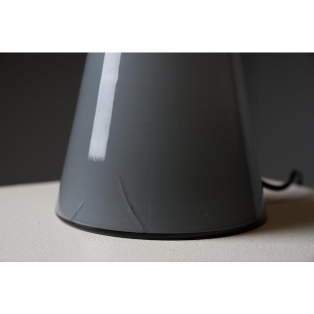 Vintage Italian Glass Mushroom Table Lamp from Vistosi, 1960 For Sale - Image 12 of 14