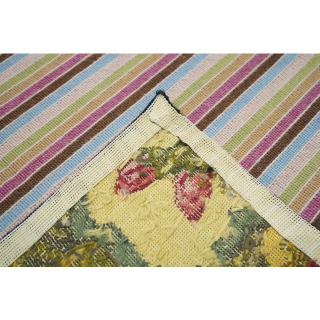 French Aubusson Design Rug 5'11'' X 9'1''.