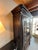 French Country Early 19th Century French Provincial Solid Oak Glass Door Armoire For Sale - Image 3 of 11