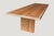 Wood Andrianna Shamaris Shell Inlay Teak Wood Dining Table For Sale - Image 7 of 18