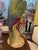 Green Majolica Earthenware Large Parrot Sculpture Hand Painted For Sale - Image 8 of 11
