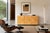 Striking mid-century modern burl wood credenza designed by Arthur Umanoff for Dillingham in the United States, circa...