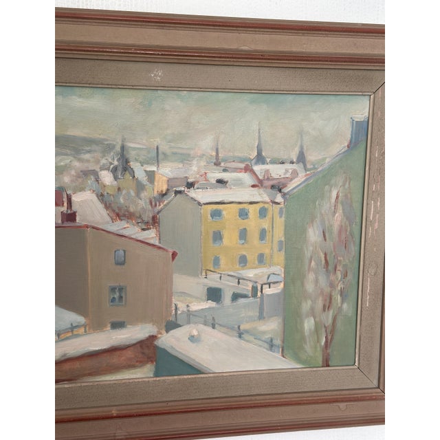 Malte Nyberg Tolf, Gothenburg, 1960s, Oil on Panel For Sale - Image 10 of 12