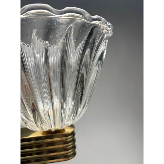 Gold Murano Glass Wall Lamps attributed to Ercole Barovier, Italy, 1990s, Set of 2 For Sale - Image 8 of 10
