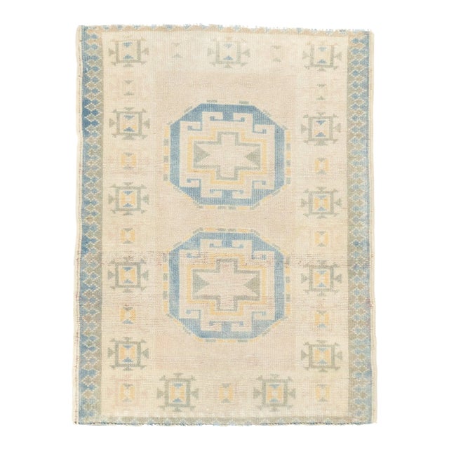 Oushak Rug 2'7'' X 3'5'' For Sale