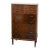 Wanscher Style Danish Modern Walnut Chest of Drawers, C. 1950s For Sale
