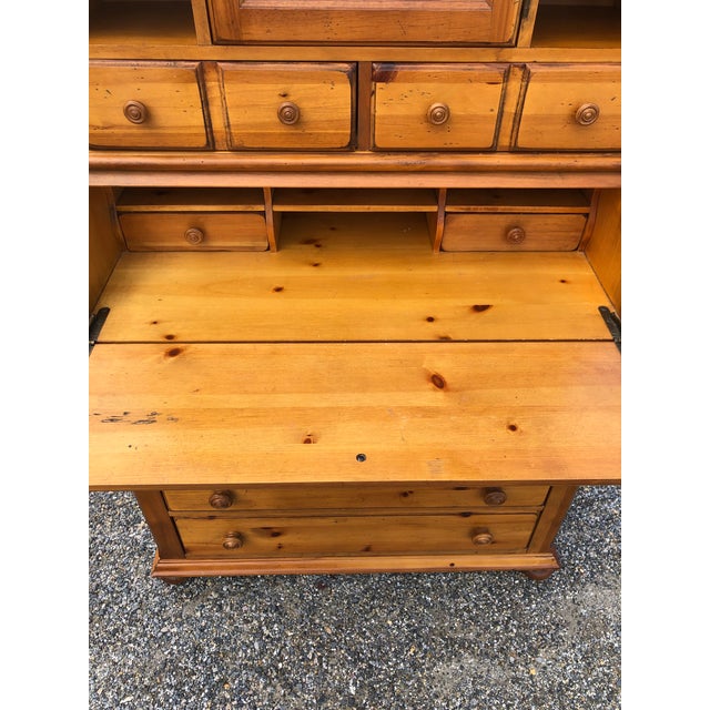 Broyhill Yorkshire Market Pine Secretary Desk Chairish