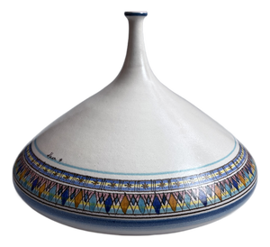 Large Studio Ceramic Vase by Giovanni Mosca for Vietri, Italy, 1970s