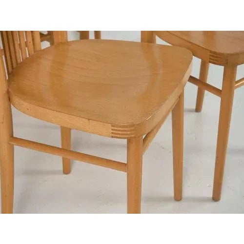 Dining Chairs, 1950s, Set of 4 For Sale - Image 3 of 8