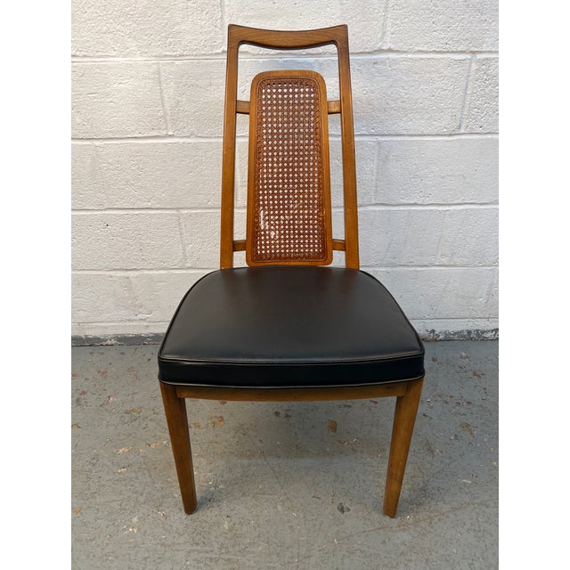 Elegant and timeless, this set of six dining chairs by Drexel Furniture showcases the refined craftsmanship and classic...