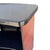 Bespoke Modernist Curved Walnut Dry Bar W/ Black Lacquer Top For Sale In Los Angeles - Image 6 of 8
