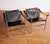 Mid-Century Modern Early Pair of Basculant Chairs Attributed to Le Corbusier, 1950s For Sale - Image 3 of 9