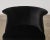 Black Pair of Fendi Casa Black Velvet Chrome Tulip Chairs For Sale - Image 8 of 12
