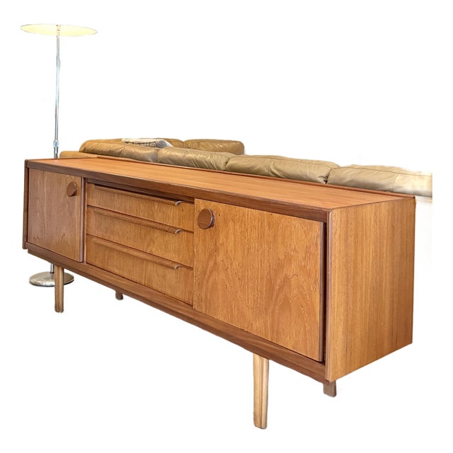 A Beautifully Designed Mid Century Modern Teak Sideboard, Circa 1960s. For Sale