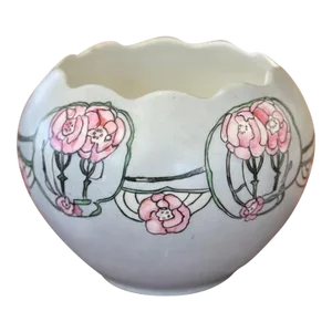 1970s Ceramic Floral Vase