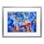 Scarlet Bloom, Tropical Cobalt - Tomoko Parry, C. 1990s For Sale
