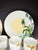 Bernardaud "tropiques" superb 21-piece limoges fine porcelain coffee/dessert service by bernardaud magnificent exotic...