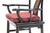 Antique Chinese Black Lacquer Scholar Travel Desk & Two Yoke Back Chairs For Sale - Image 14 of 18