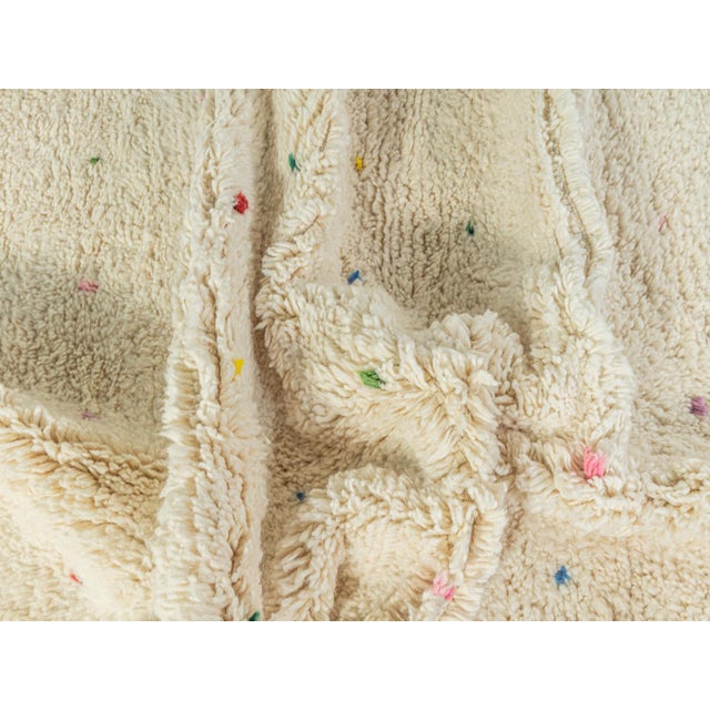 Tiny Polka Dots Berber Rug, 2010s For Sale - Image 3 of 8