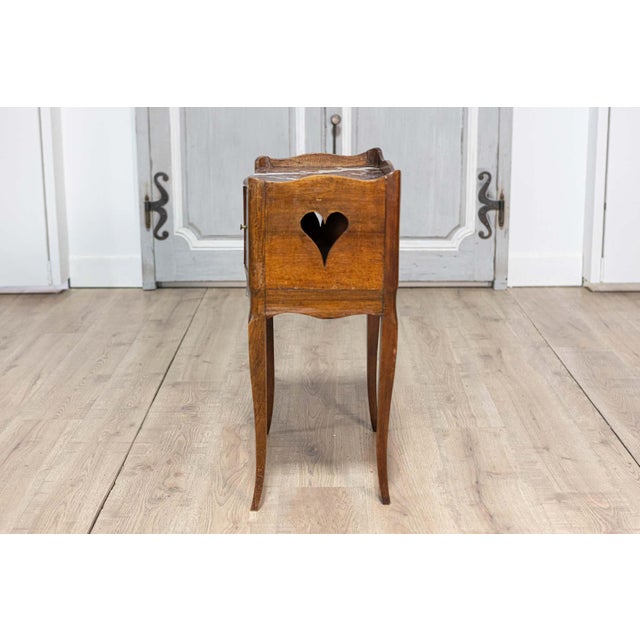 19th Century French Chevet Table For Sale - Image 10 of 11