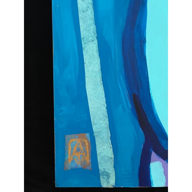 This monochromatic collage dives into masculinity, memory, and luxury, exploring an immersion in blue, featuring a mint...