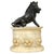 Grand Tour Bronze Reduction Il Porcellino “Borghese Boar” Carved Alabaster Base For Sale - Image 10 of 18